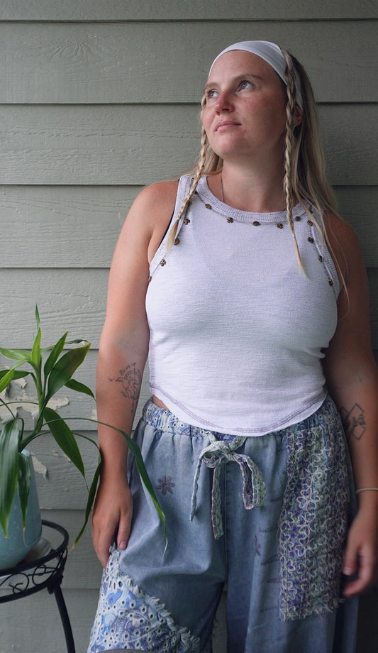 Coastline Tank - Ivory