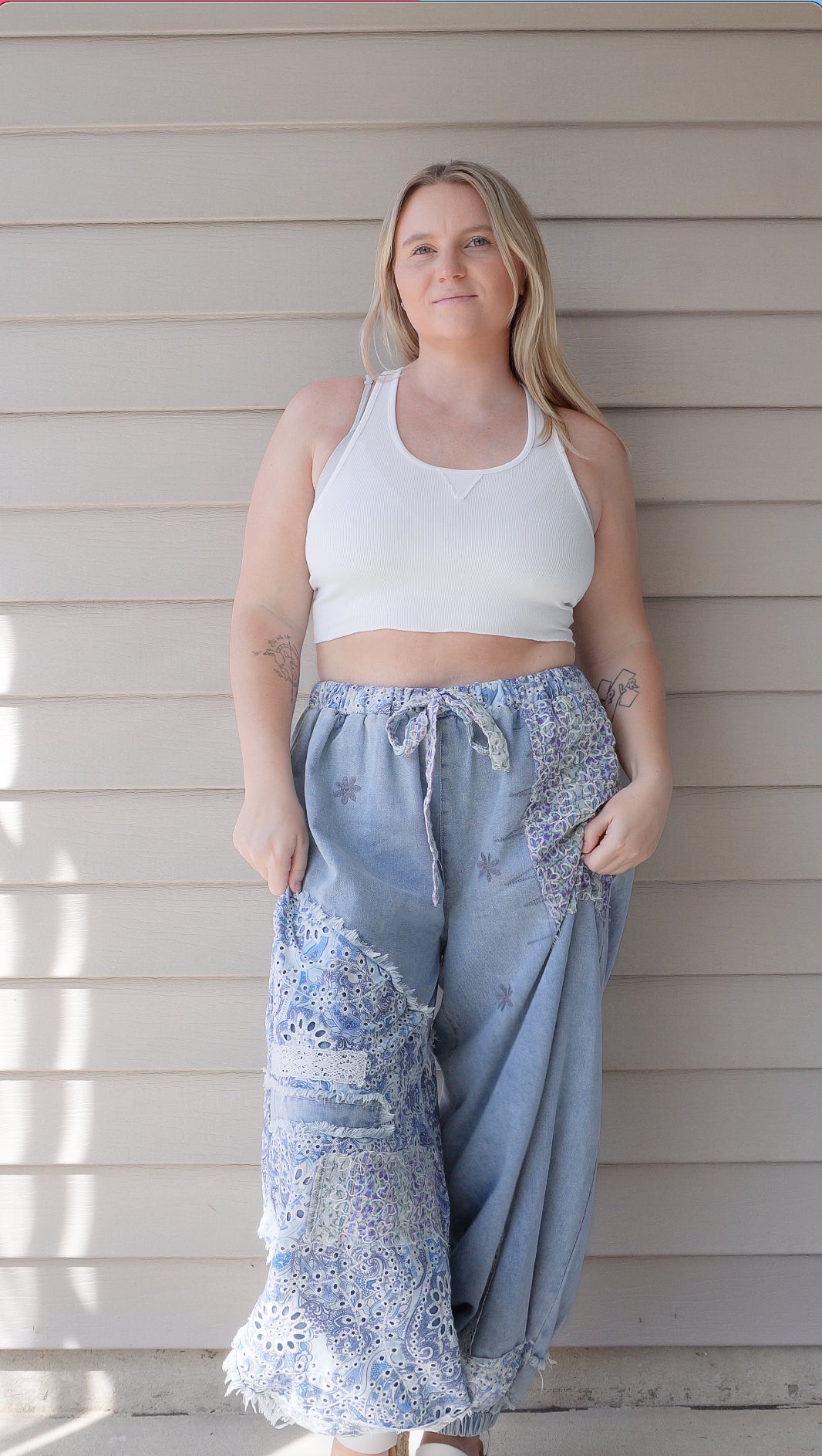 Morgan Joggers - Denim