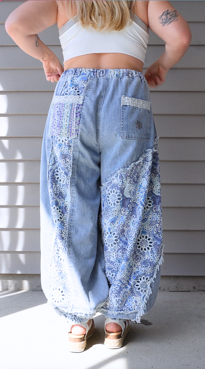 Morgan Joggers - Denim