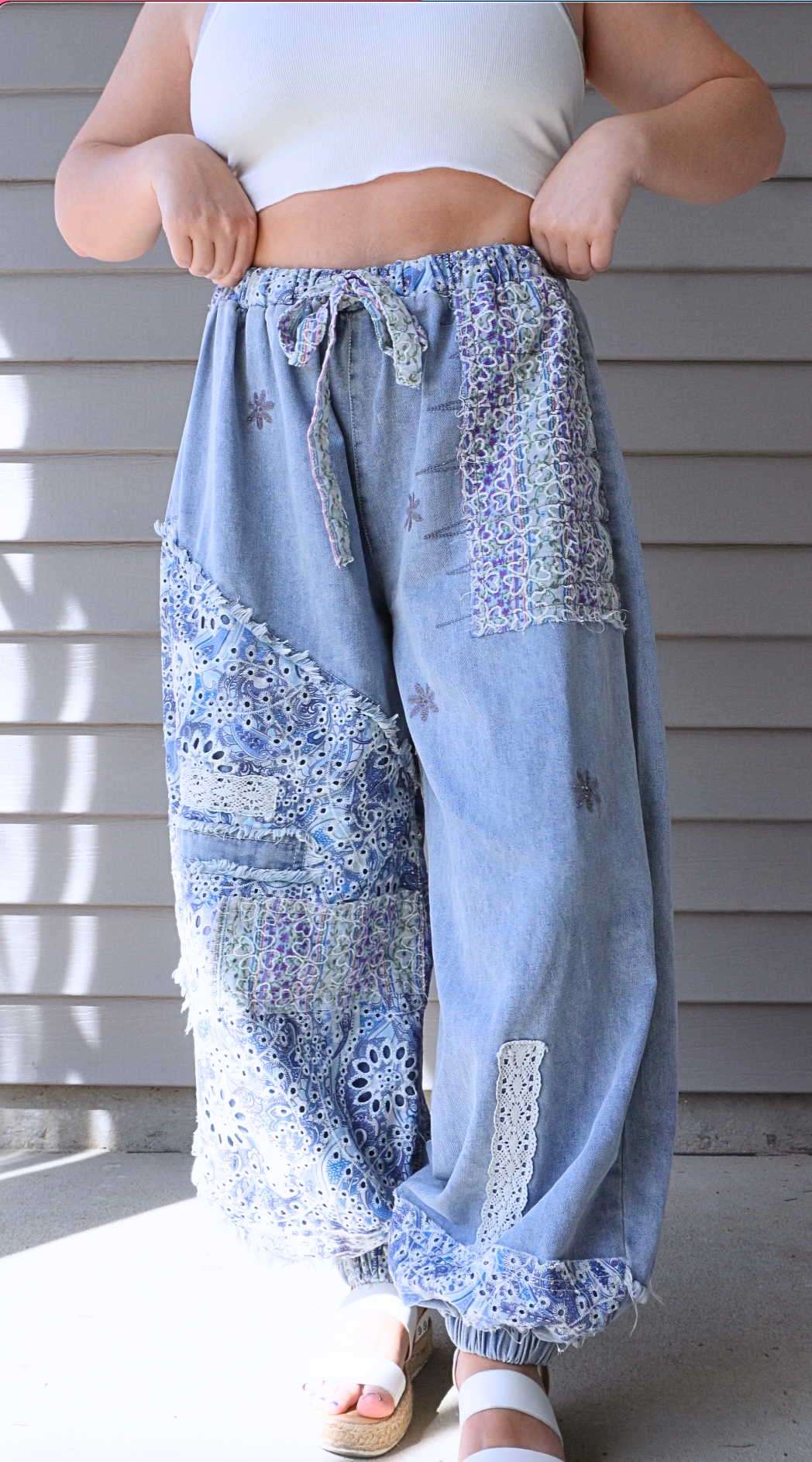 Morgan Joggers - Denim